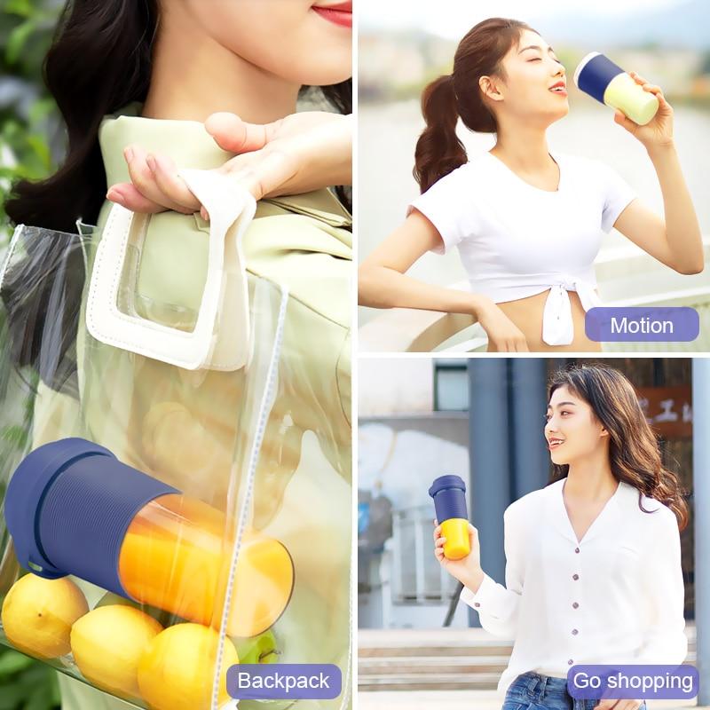 GoBlendIt Portable Blender — USB Rechargeable Personal Blender for Shakes & Smoothies