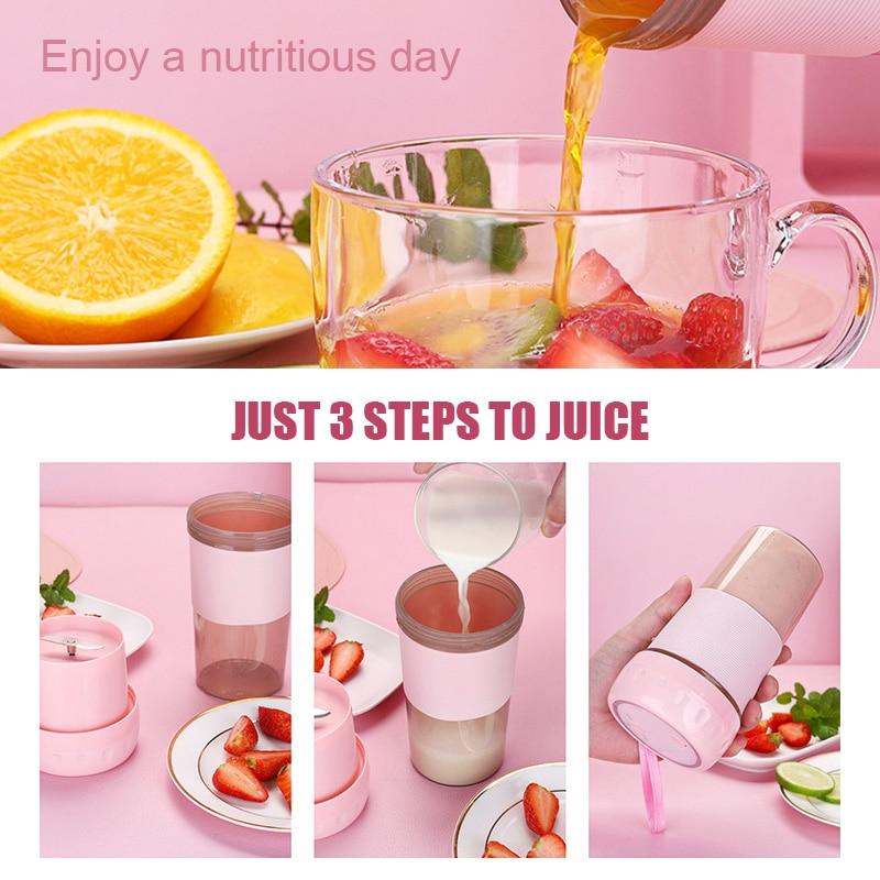 GoBlendIt Portable Blender — USB Rechargeable Personal Blender for Shakes & Smoothies